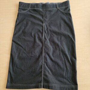 Survival Pencil  Skirt Denim Looking Small